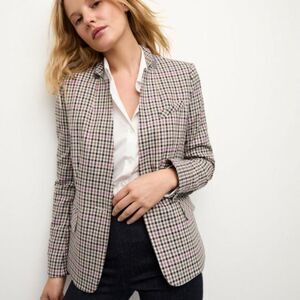 Veronica Beard Katie Plaid Dickey Jacket size 8